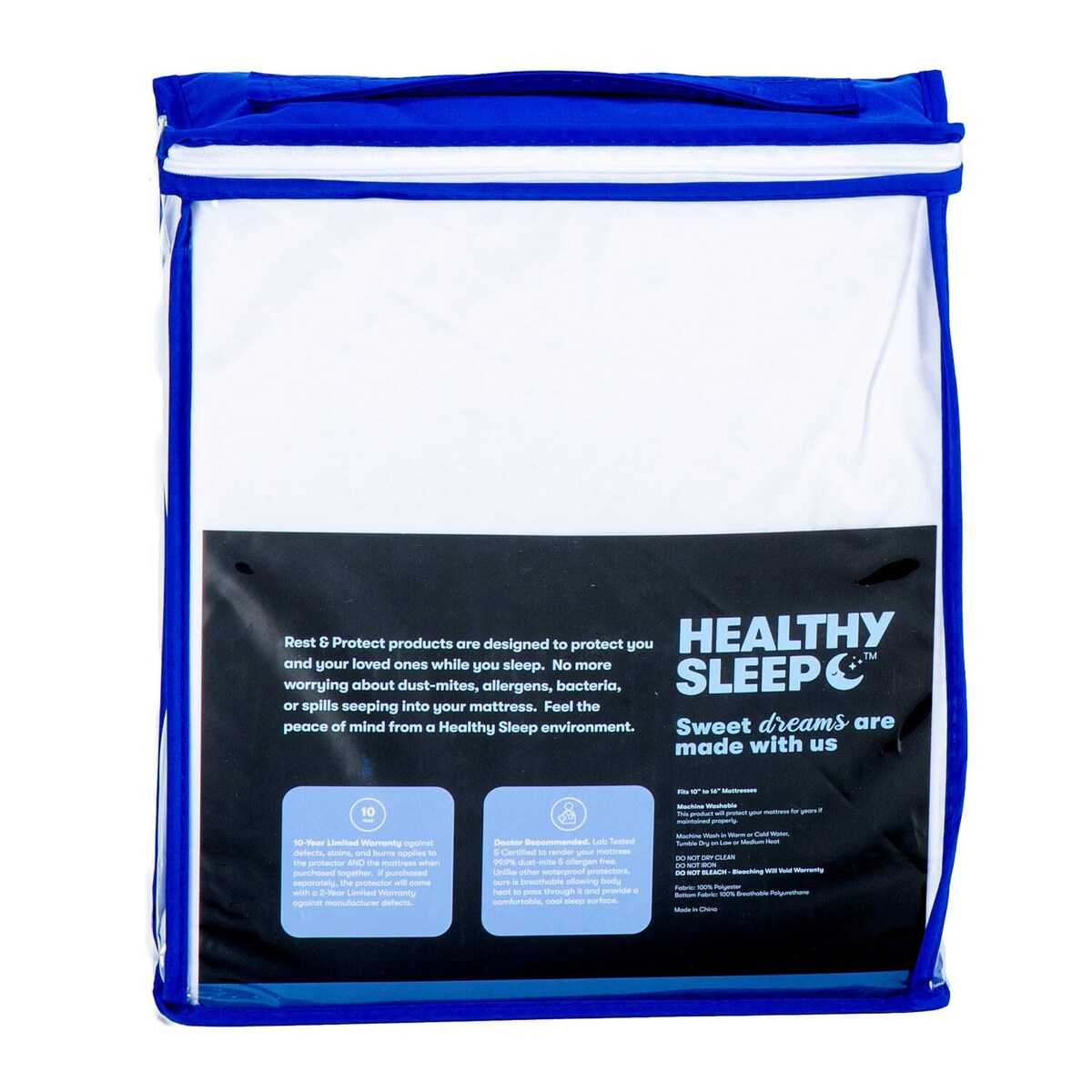 treated mattress pad