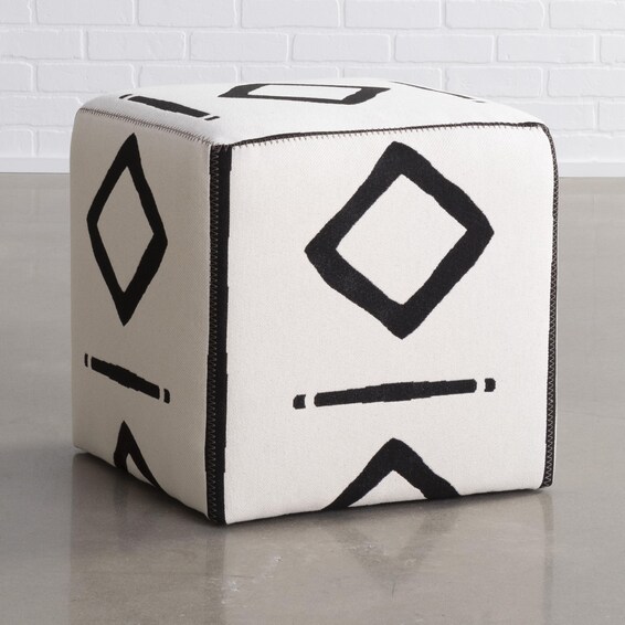 Trident Cube Ottoman