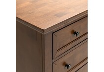 tuscan brown casual transitional bedroom   