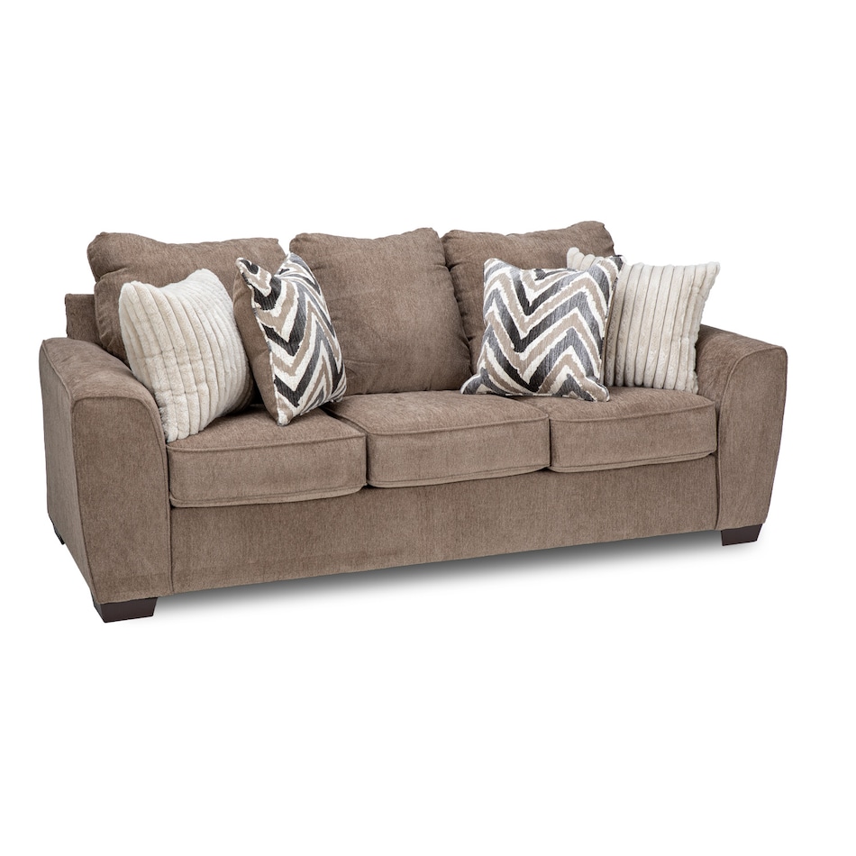 tuscan java casual sofas   