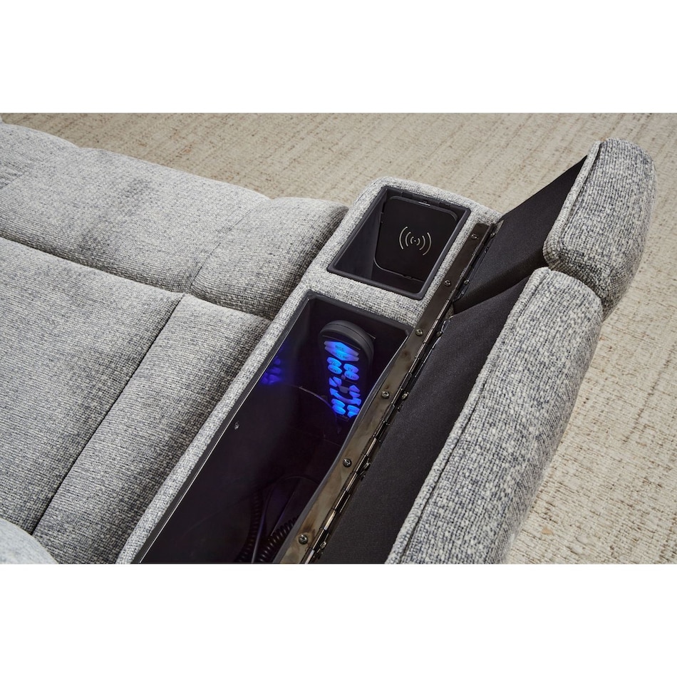 u gray fabric lift chair   