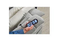u gray fabric lift chair   