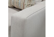 united light grey sectional stationary spc  