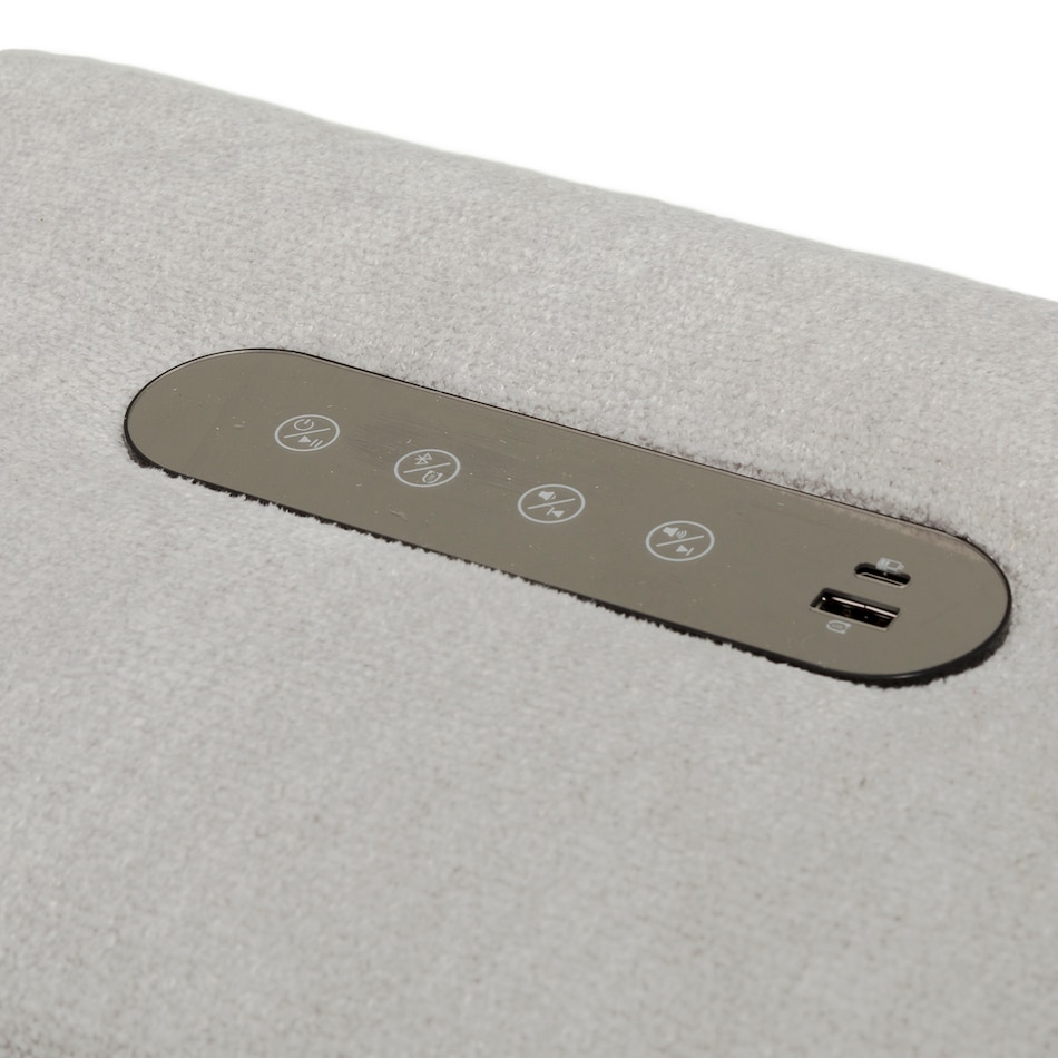 united light grey sectional stationary spc  