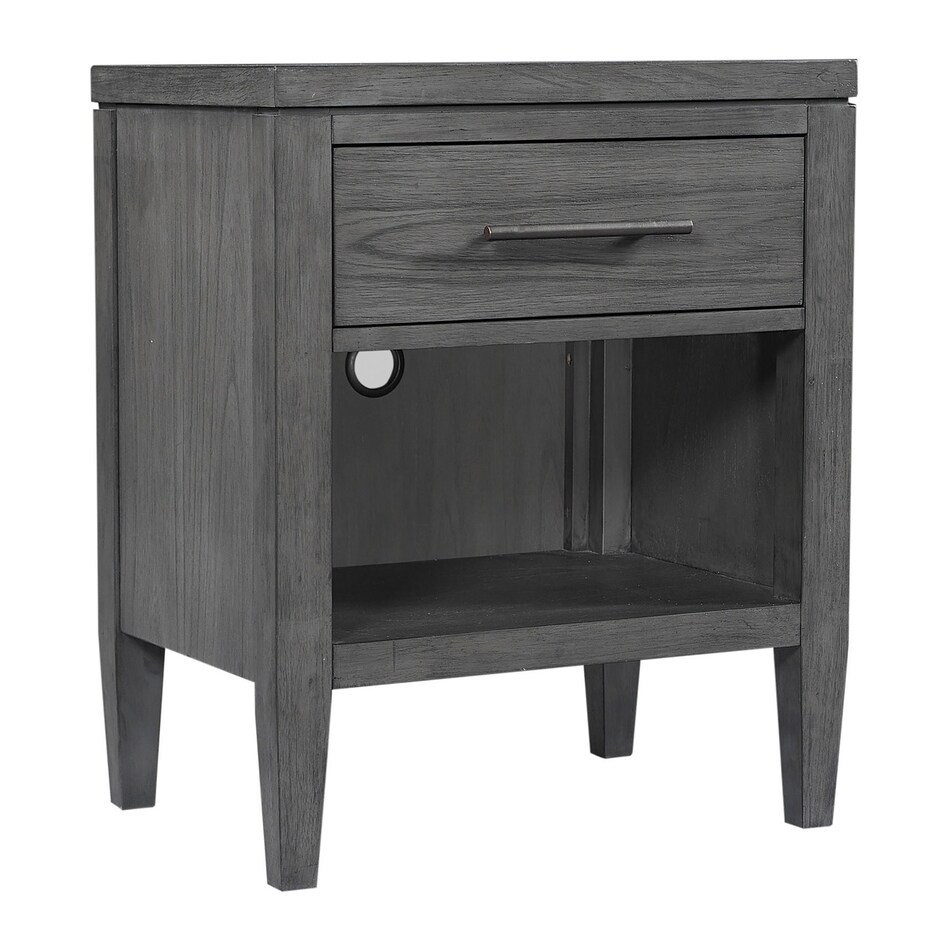 urbane grey contemporary bedroom   