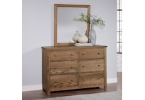 vb brown dresser   