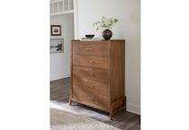 v brown chest   