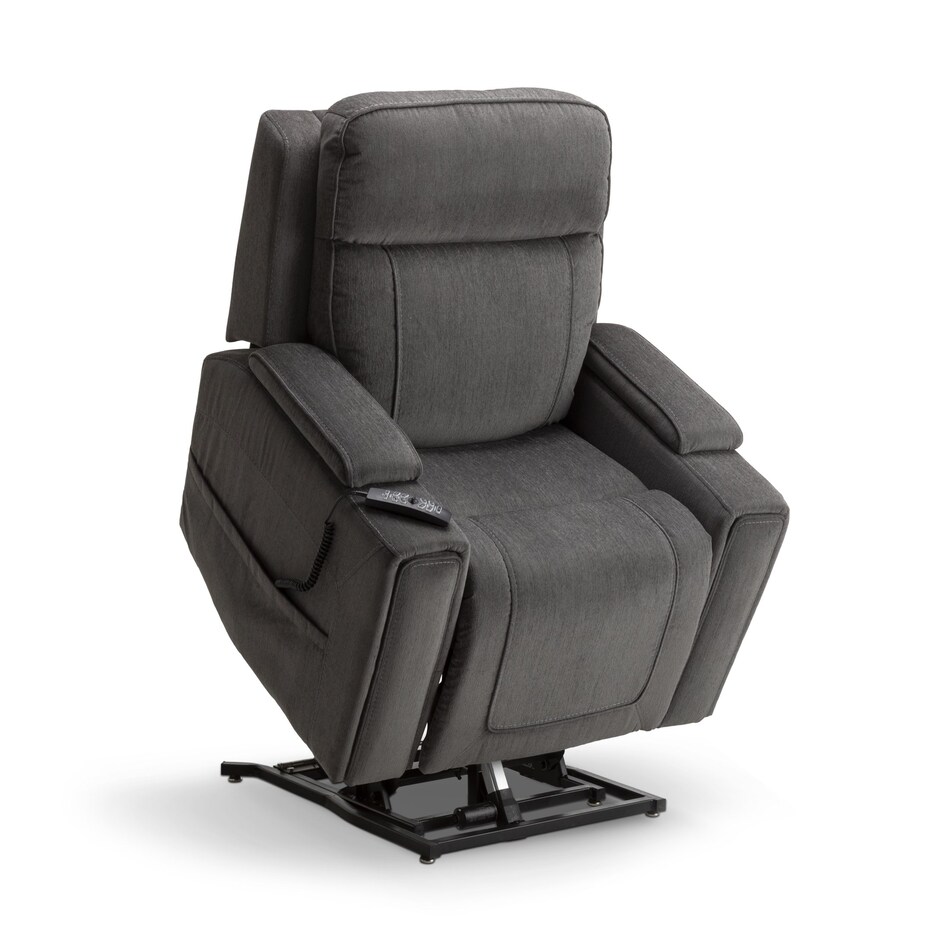 velvety steel wall recliner   