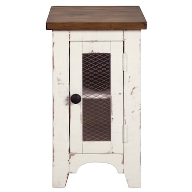 Rustique Chairside Table