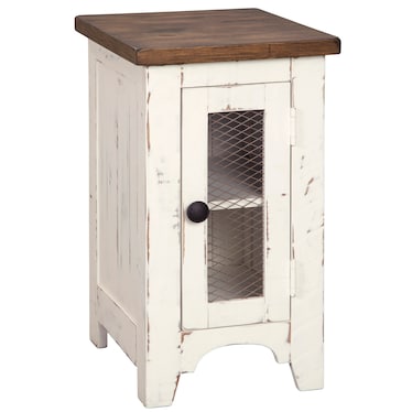 Rustique Chairside Table