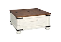 vintage white country living room tables   