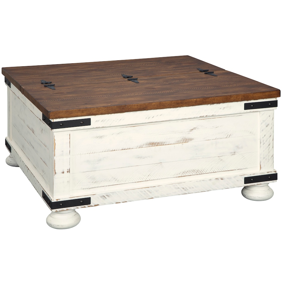 vintage white country living room tables   