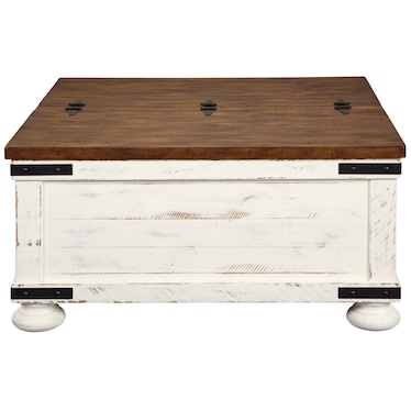 Rustique Storage Cocktail Table