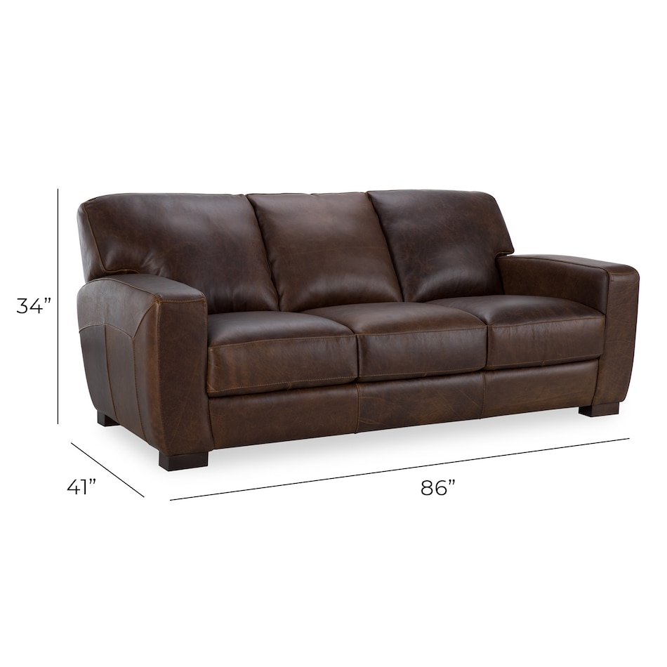 waco cigar leather sofas   