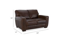 waco cigar leather sofas   