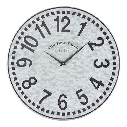 West Round Wall Clock