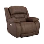 walnut casual transitional recl sofa   