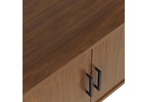 walnut contemporary entertainment   