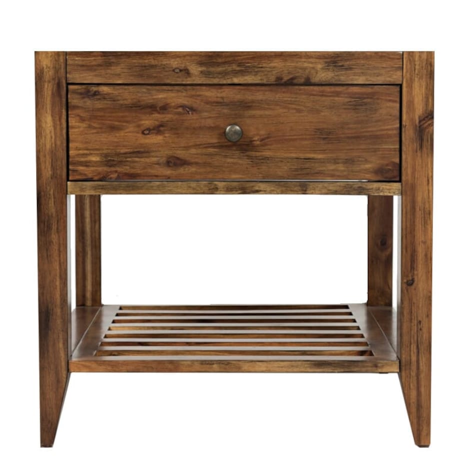 warm brown contemporary tables   