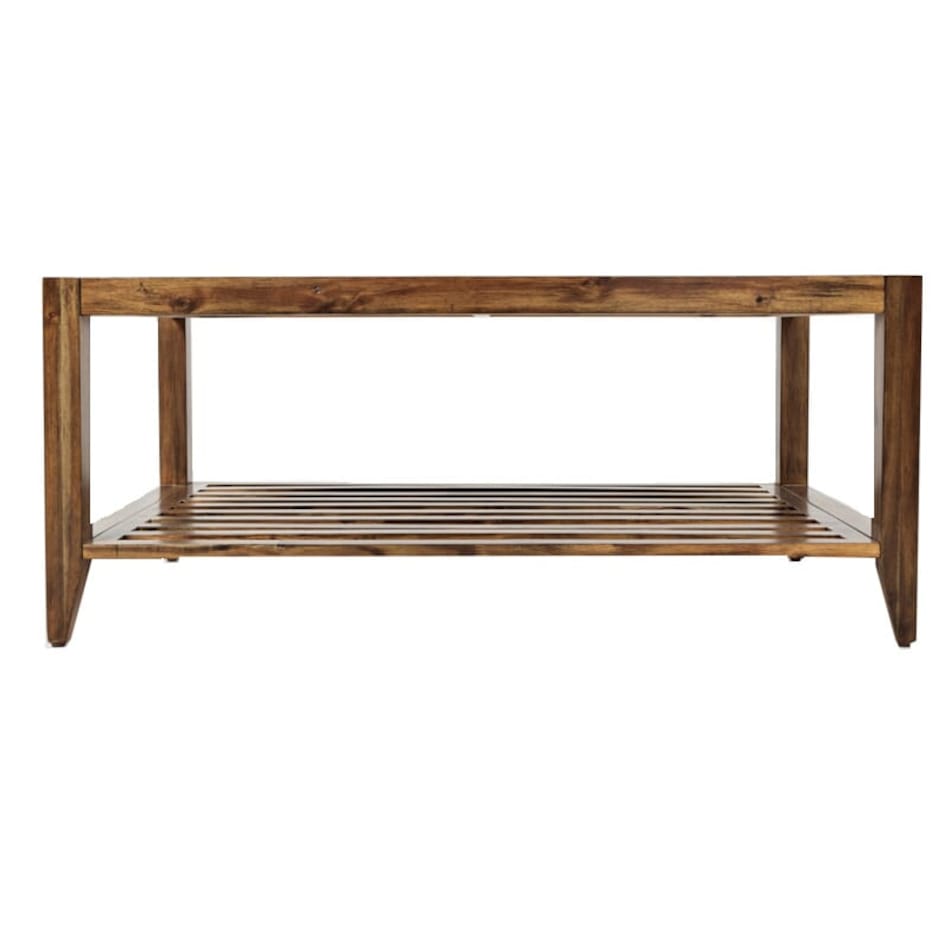 warm brown contemporary tables   