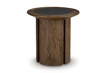 warm brown transitional casual tables   