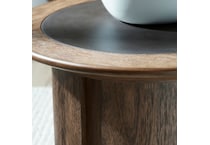 warm brown transitional casual tables   