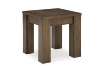 warm brown transitional casual tables   