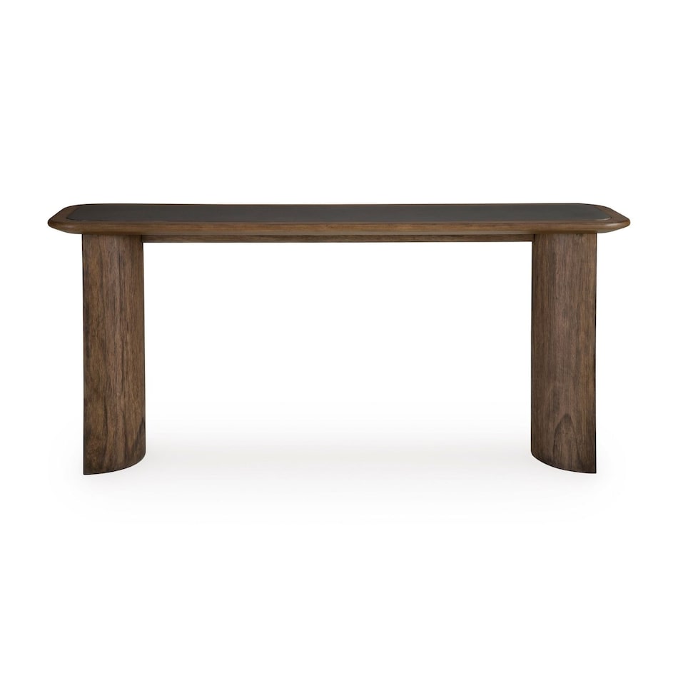 warm brown transitional casual tables   