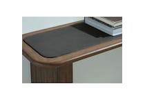 warm brown transitional casual tables   
