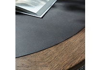 warm brown transitional casual tables   