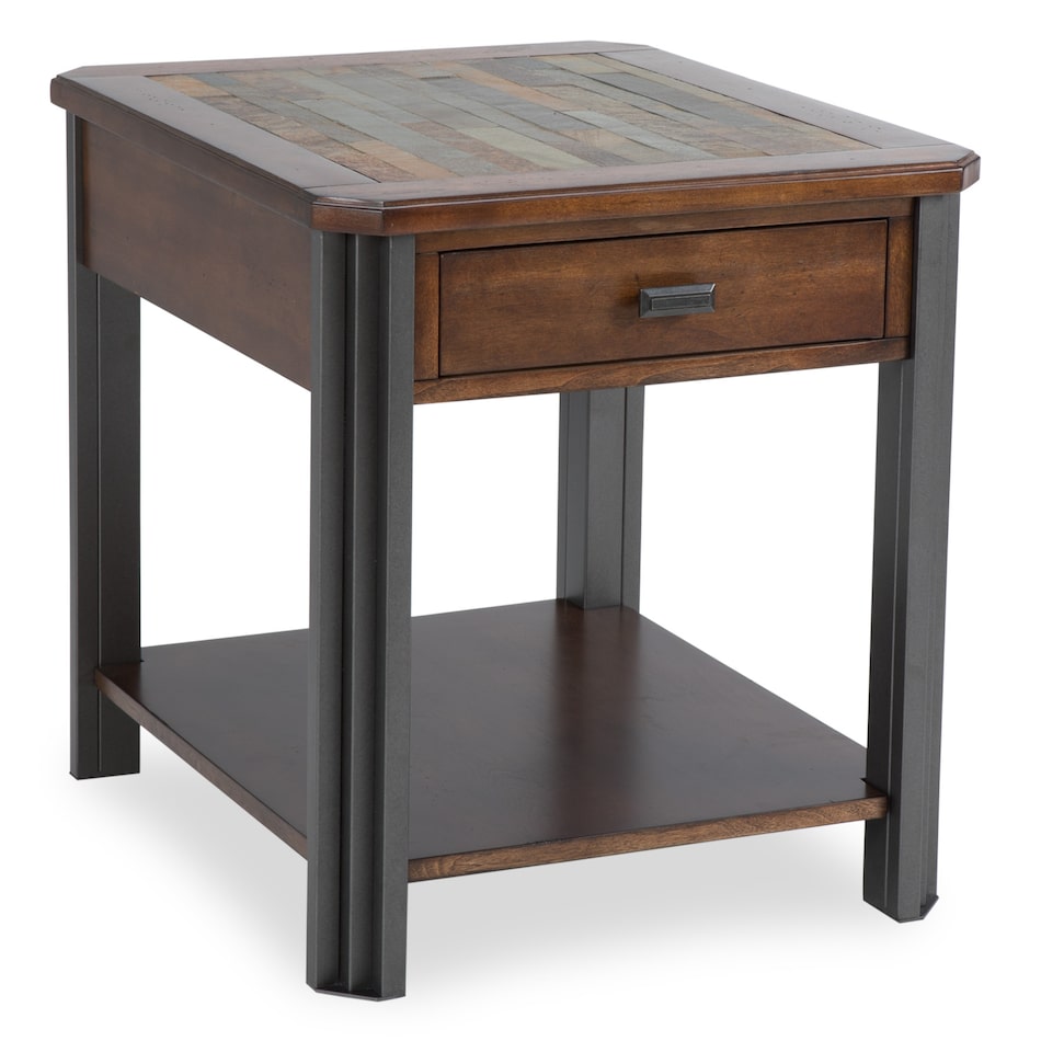 warm mocha transitional casual tables   