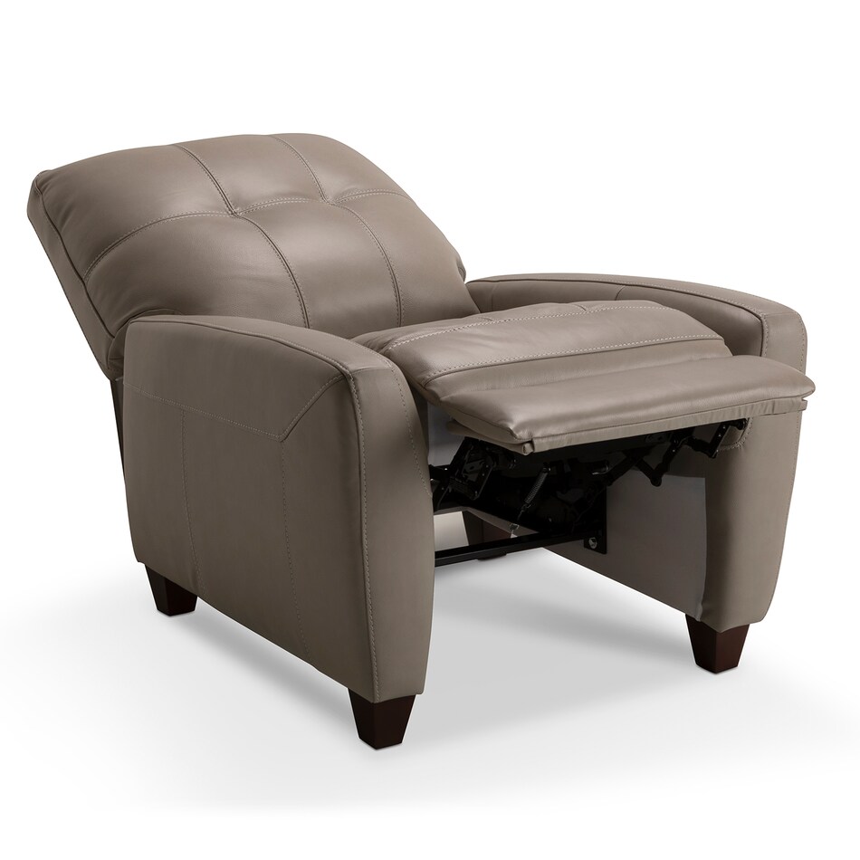 westeros dove grey mps   cb wood finish  way recliner   