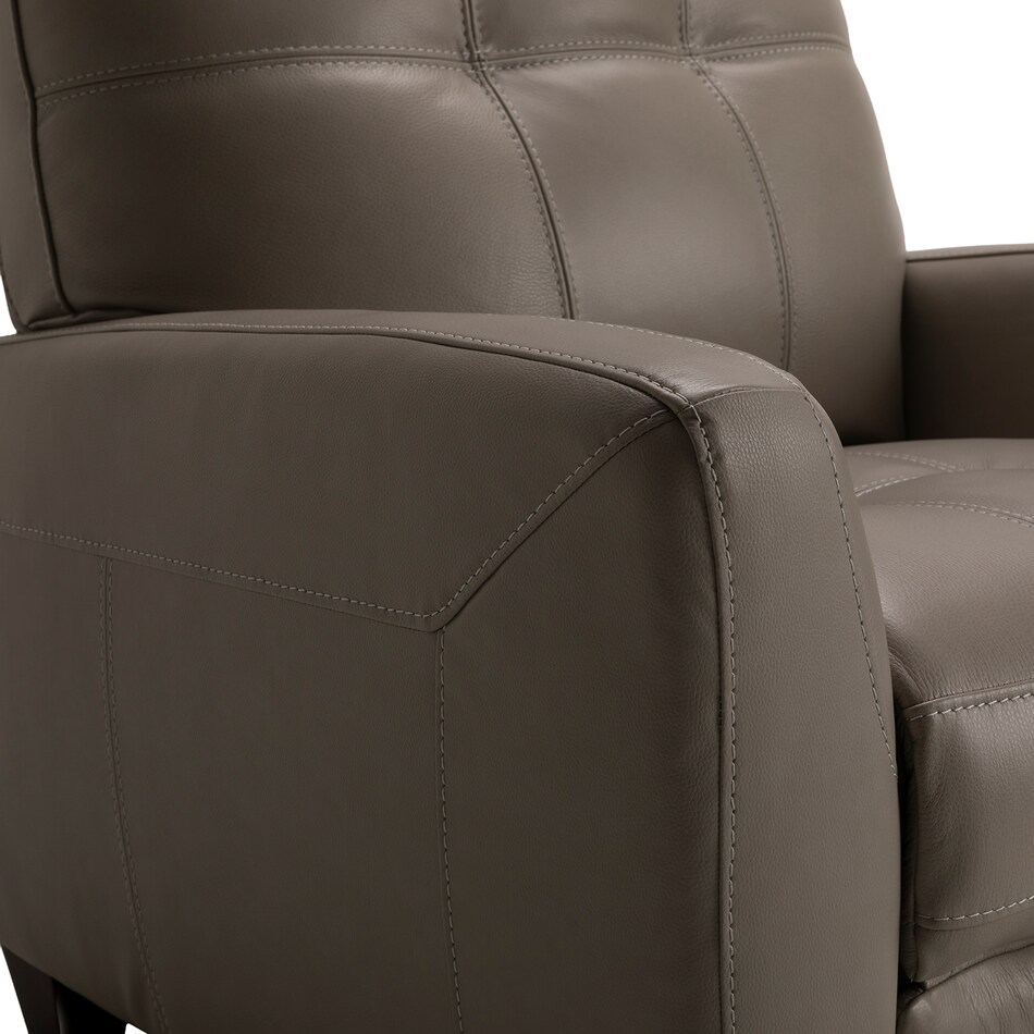 westeros dove grey mps   cb wood finish  way recliner   