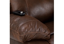 westview cocoa bean chaise rocker recliner   