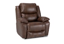 westview cocoa bean chaise rocker recliner   