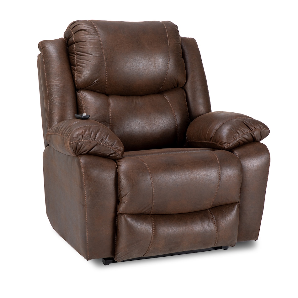 westview cocoa bean chaise rocker recliner   