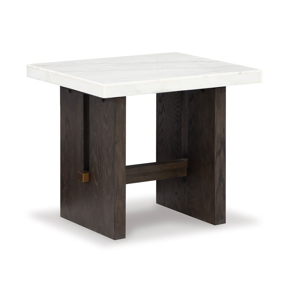 white   dark brown transitional casual tables   