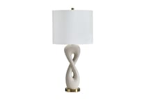 white   gold finish table lamps   