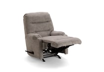 white pepper chaise rocker recliner   