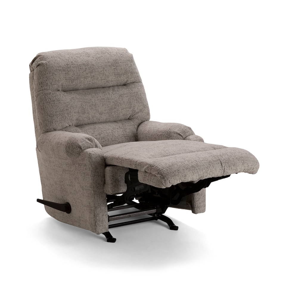 white pepper chaise rocker recliner   