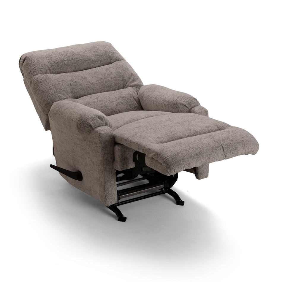 white pepper chaise rocker recliner   