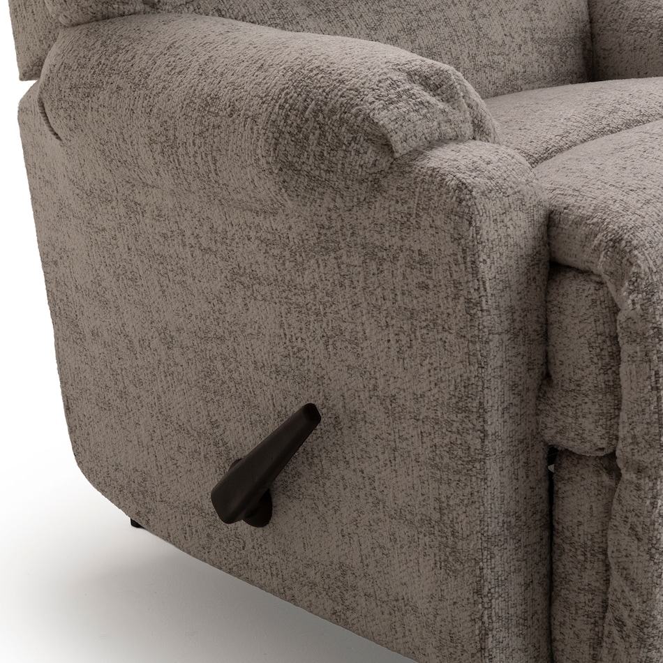 white pepper chaise rocker recliner   