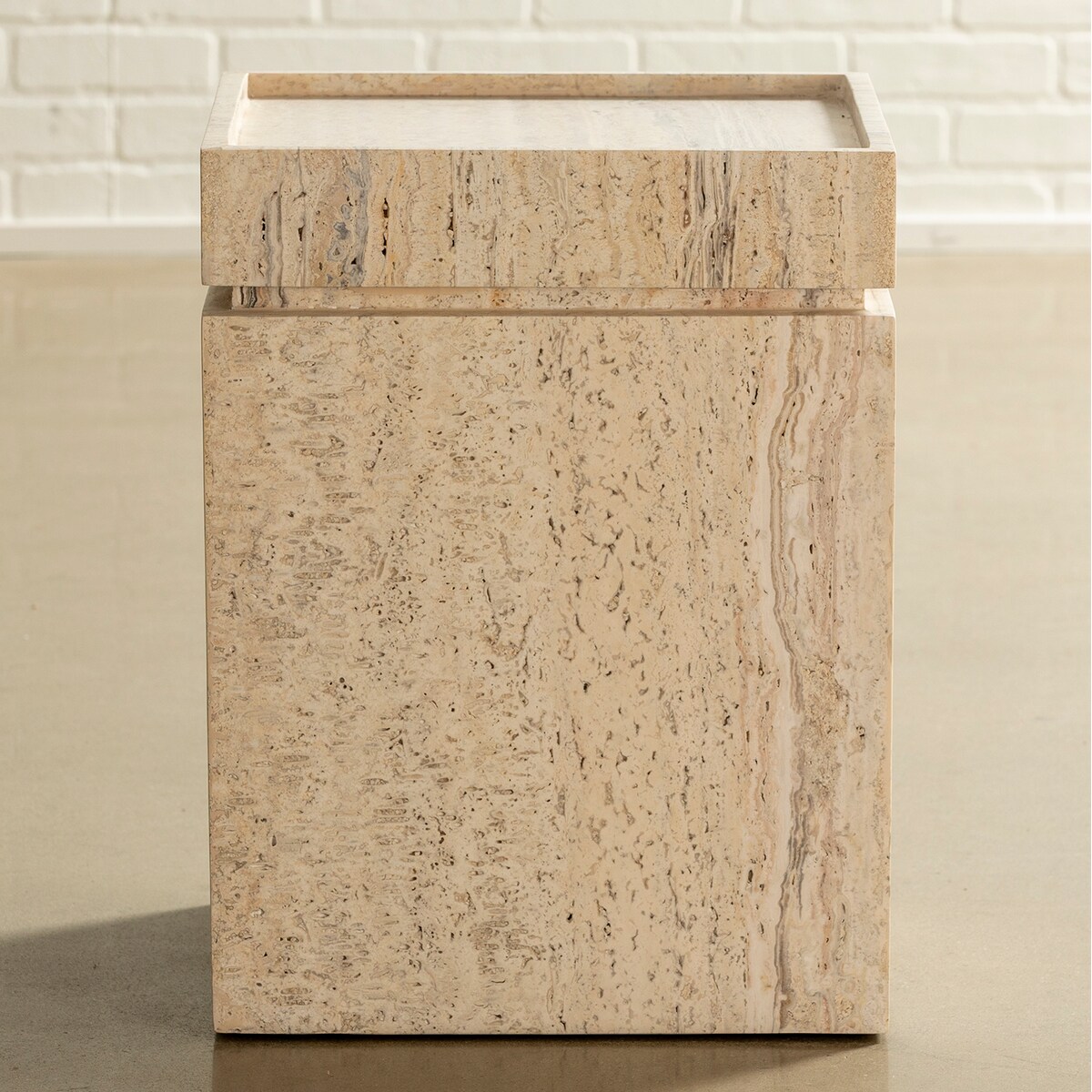 white travertine august haven   