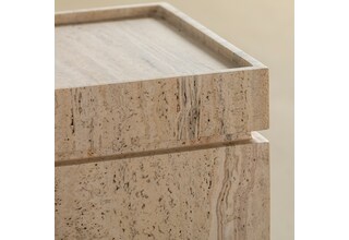 white travertine august haven   