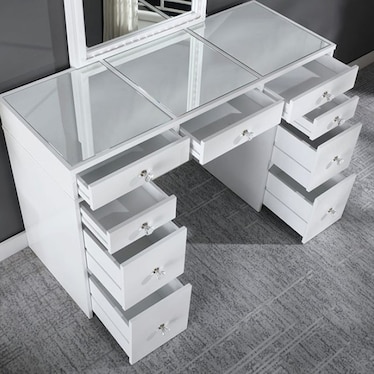 Diva Vanity W/ Stool