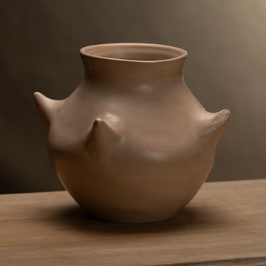 Antique Assorted Azemmur-Tadelakt Vase