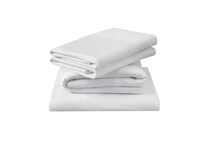 white bedding accessories   