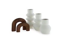 white brown table top accessory   