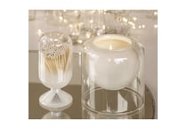 white candles   