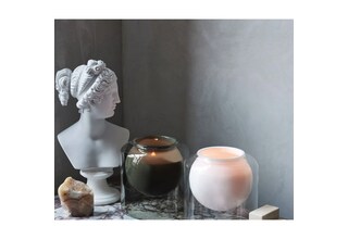 white candles   